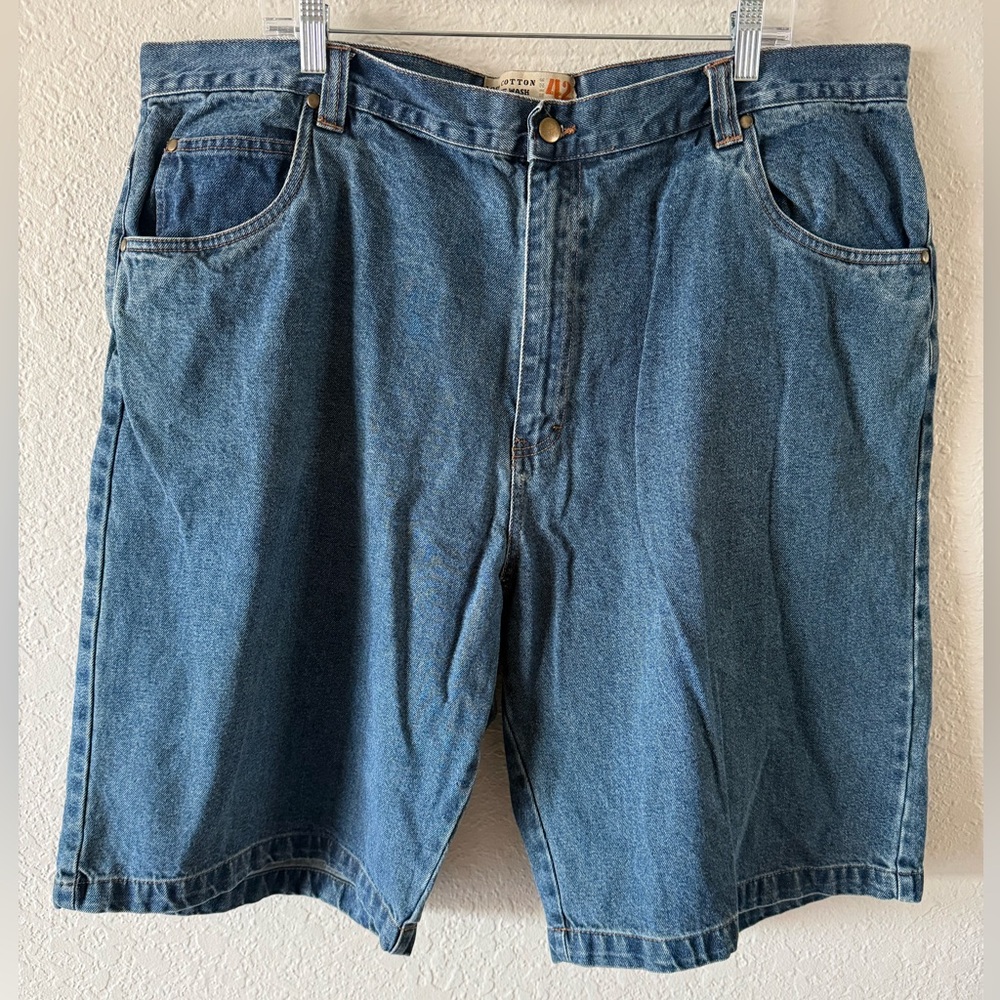 Adolfo Outdoor Performance Men’s Denim Jean Shorts Jorts Cotton Size 42